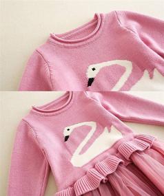 img 2 attached to Свитер Bleubell Unicorn Garden Jersey для девочек - одежда и платья.