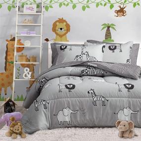 img 4 attached to Одеяло с принтом FlySheep Animals Pillowcase