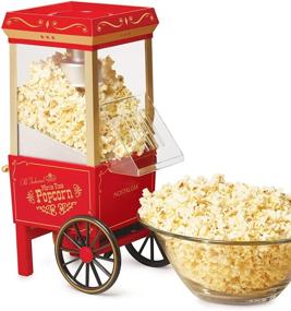 img 2 attached to 🍿 Nostalgia OFP-501 Popcorn Machine, 1040W, 120V, 12-Cup, Red - Old Fashioned Style