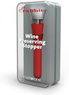 rabbit reusable wine preserving stopper логотип