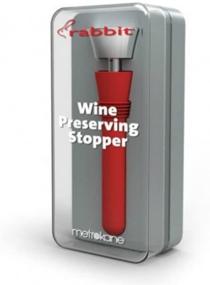 img 1 attached to Rabbit Reusable Wine Preserving Stopper