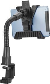 img 4 attached to 📱 iBOLT TabDock Flexpro Clamp- Heavy Duty C-Clamp Mount for 7" - 10" Tablets (iPad, Nexus, Samsung Galaxy Tab) - Ideal for Desks, Tables, Wheelchairs, and More: Perfect Solution for Homes, Schools, Offices, Hospitals