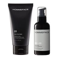 hommeface 2 step skincare moisturizer alcohol free logo