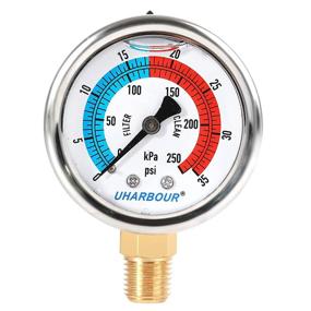 img 4 attached to 💦 UHarbour Glycerin Filled Pressure Irrigation System