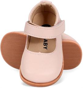 img 3 attached to Toddler Little Ballet Wedding Ballerina Girls' Shoes