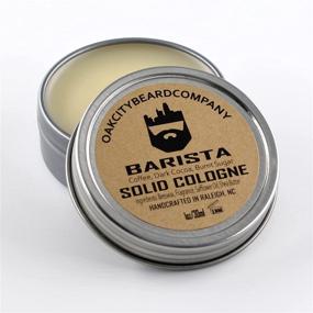 img 4 attached to OakCityBeardCo. - Barista Solid Cologne for Men - 1 Oz - Coffee, Dark Cocoa, Burnt Sugar - A Fragrance for Coffee Enthusiasts!