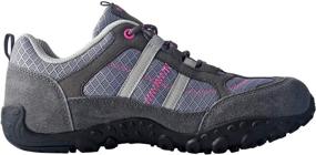 img 2 attached to 👟 Experience the Comfort and Performance of Knixmax Women's Lightweight Hiking Shoes - Non-Slip and Perfect for Climbing, Trekking, Camping, and Backpacking!