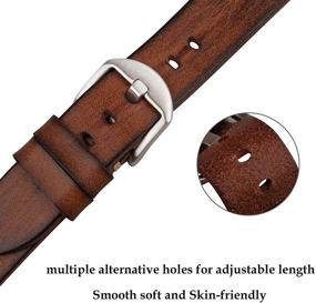 img 3 attached to 🔗 EurCross Leather Strap Replacement for Enhanced SEO