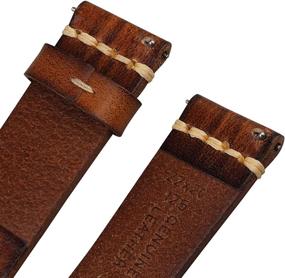 img 1 attached to 🔗 EurCross Leather Strap Replacement for Enhanced SEO