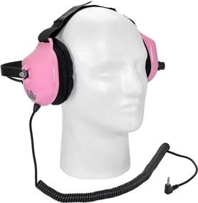 img 3 attached to Pink Race Scanner Headphones with Noise Reduction