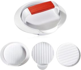 img 1 attached to 🍔 Odowalker Burger Press Hamburger Maker Mould Machine Set - BBQ Patty Juicy Regular Beef Maker - Round Non Stick Mold - Easy to Use - White