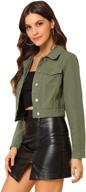 allegra womens button sleeves cropped women's clothing in coats, jackets & vests logo