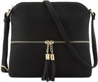 👜 stylish and practical lightweight medium crossbody bag with tassel – perfect for any occasion logo