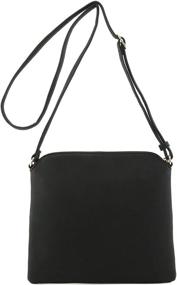 img 2 attached to 👜 Stylish and Practical Lightweight Medium Crossbody Bag with Tassel – Perfect for Any Occasion