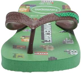 img 3 attached to 🧒 Havaianas Minecraft Sandal for Kids - Unisex