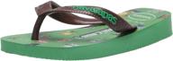 🧒 havaianas minecraft sandal for kids - unisex logo