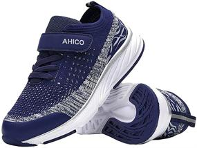 img 1 attached to FUSHITON Sneakers: Trendy Girls' Athletic Shoes for Running and Walking