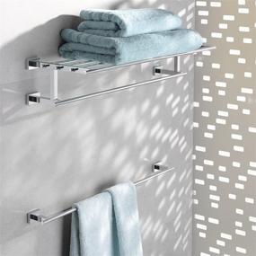 img 1 attached to 🛀 Enhanced Grohe Essentials Cube 23.625 In. Multi-Towel Rack