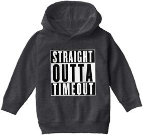 img 4 attached to 👕 HAASE UNLIMITED Straight Outta Timeout Boys' Clothing: Fashion Hoodies & Sweatshirts for Ultimate Style