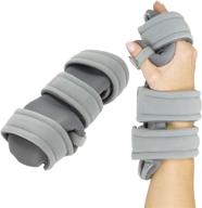 resting hand splint (right) - night immobilizer wrist finger brace - thumb stabilizer wrap - support for arthritis, tendonitis, carpal tunnel pain - functional aid for sprains and fractures (medium) логотип