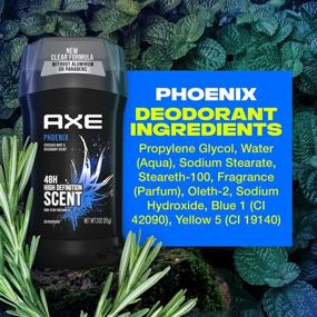 img 2 attached to 💪 AXE Phoenix Deodorant Stick for Men, 3 oz, 4 Count (Packaging May Vary)