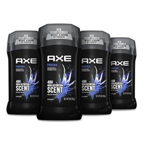 img 4 attached to 💪 AXE Phoenix Deodorant Stick for Men, 3 oz, 4 Count (Packaging May Vary)