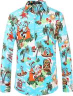 men's hawaiian christmas shirts - sslr sleeve clothing in shirts logo