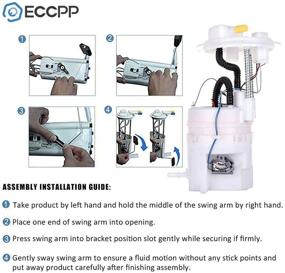 img 2 attached to 🚗 ECCPP Electric Fuel Pump Module Assembly for Hyundai Santa Fe 2007-2009 V6 2.7L 3.3L - E8821M