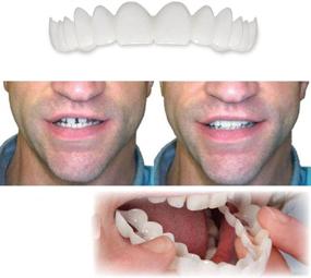 img 2 attached to 🦷 LTQUS Виниры для фиксации зубов: Мгновенная улыбка с подменными зубами для временных брекетов и обучения, закрывающая несовершенства.