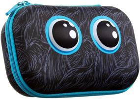 img 4 attached to Kids' ZIPIT Beast Pencil Box - Cute Storage Case for School Supplies, Holds up to 60 Pens, Secure Zipper Closure, Machine Washable - Black
