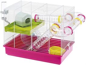 img 4 attached to Enhance Your Hamster's Habitat with Ferplast Hamster Cage: A Comprehensive Review