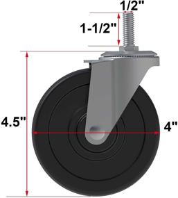 img 3 attached to 🔧 AAGUT 4 Inch 13X1 5 Threaded Spanner: Reliable Tool for All Your Fastening Needs