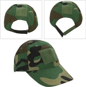 img 1 attached to AOUTACC Half Face Airsoft Mesh Mask and Cap Set: Tactical Protection for Airsoft Paintball BB Guns with Adjustable Baseball Cap and Ear Protection