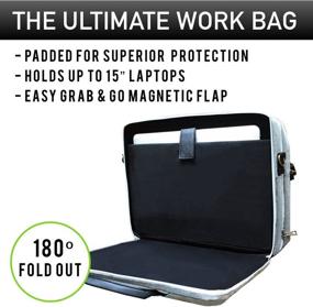 img 1 attached to Hackpack Convertible Briefcase for Commuting Professionals - Optimize Your Search