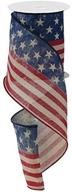 stars stripes flag wired ribbon logo