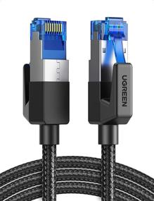 img 4 attached to UGREEN Cat 8 Ethernet Cable: High-Speed Braided 40Gbps 🔌 2000Mhz Network Cord - Gaming PC, PS5, Xbox, Modem - 6FT