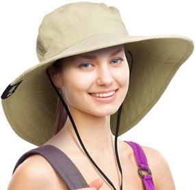 img 4 attached to Wide Outdoor Protection Safari Women