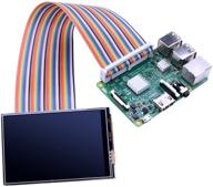 🔌 кабель 40pin male to female ribbon gpio для raspberry pi 4b 3 2 model b b+ с 3,5” или 5-дюймовым сенсорным tft lcd дисплеем k70 - премиальные провода-джамперы kuman breadboard логотип