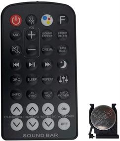 img 3 attached to Highly Compatible Universal Remote Control with Long-Lasting Coin Battery for LG Sound Bar Models: SPN4B-W, SN4, SL4Y, SL5Y, SL6Y, SK6, SK6Y, SL7Y, SK8, SK8Y, SL9Y, SK9Y, SL10Y, SK10Y