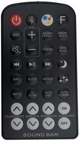 img 2 attached to Highly Compatible Universal Remote Control with Long-Lasting Coin Battery for LG Sound Bar Models: SPN4B-W, SN4, SL4Y, SL5Y, SL6Y, SK6, SK6Y, SL7Y, SK8, SK8Y, SL9Y, SK9Y, SL10Y, SK10Y