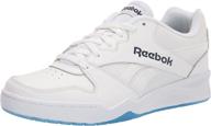 reebok bb4500 sneaker black white men's shoes logo