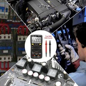 img 1 attached to 🔧 Toughs M101 True-RMS Digital Multimeter - Auto-Ranging, 6000 Counts - Electricians Pocket Multi Tester with LCD Backlight