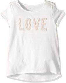 img 1 attached to Childrens Place Sleeve Graphic T Shirt Girls' Clothing in Tops, Tees & Blouses