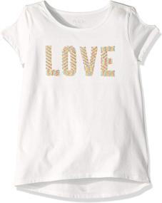 img 2 attached to Childrens Place Sleeve Graphic T Shirt Girls' Clothing in Tops, Tees & Blouses