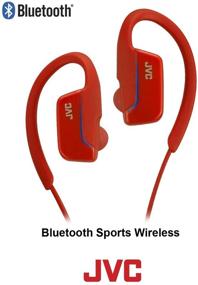 img 3 attached to JVC Wireless Earclip Sport Headphone (Red) HA-EC30BTR