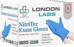 img 4 attached to Latex-Free Nitritec Gloves by London Labs - Bulk Pack of 1000