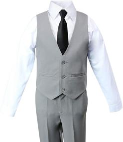 img 2 attached to 👔 Spring Notion Modern Black Dress Boys' Clothing: Stylish Suits & Sport Coats for Every Occasion