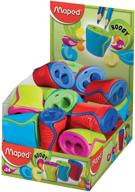 maped boogy canister pencil sharpener logo