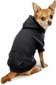 img 3 attached to Casual Canine Basic Hoodie X Small