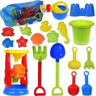 ultimate beach bucket shovel sandbox for toddlers: a fun-filled adventure! logo